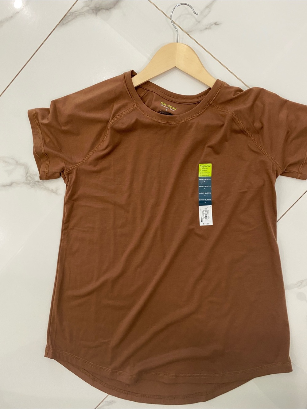 tek gear Brown Performance Tee